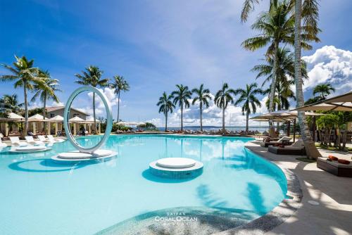 Zwembad, Coral Ocean Resort Saipan in Saipan