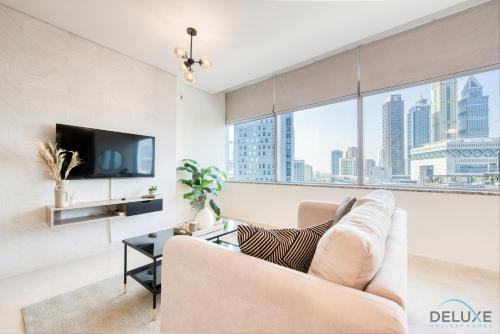 Calm Studio at Sky Gardens DIFC by Deluxe Holiday Homes, Dubaj (fotografie 8)