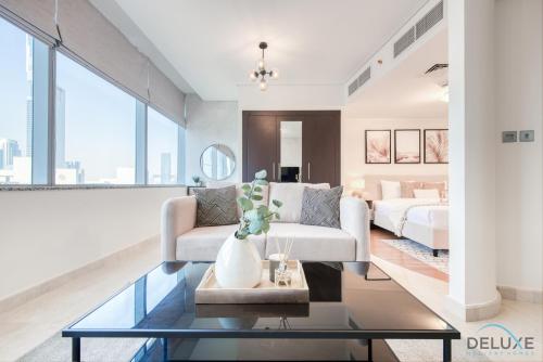 Calm Studio at Sky Gardens DIFC by Deluxe Holiday Homes, Dubaj (fotografie 6)