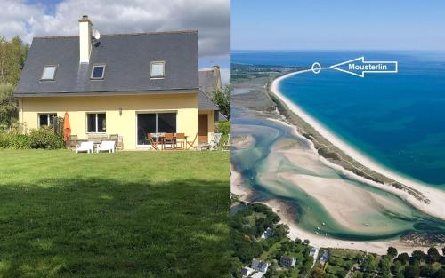 Pointe de Mousterlin: Accès direct à la plage (100 m) gîte à louer Clohars-Fouesnant