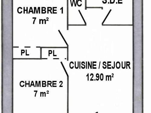 Gîte Le Landreau, 3 pièces, 3 personnes - FR-1-306-813