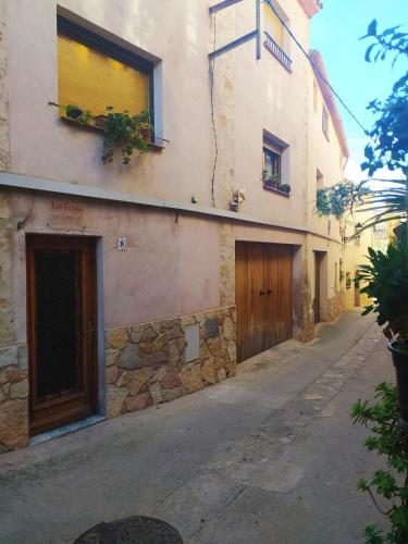 A szálláshely kívülről, Les Fonts in La Vilella Baixa