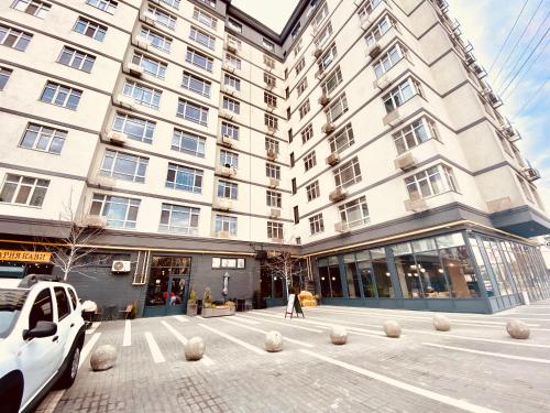 A szálláshely kívülről, DeLight Apartments in Boriszpil