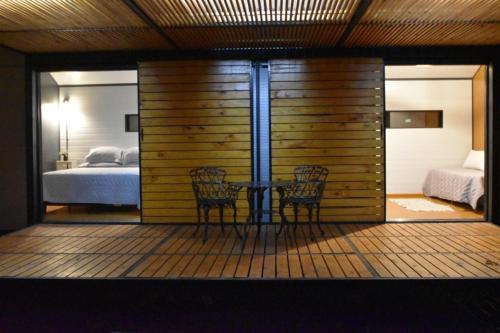 발코니/테라스, Cantal Tiny house in 시티 센터