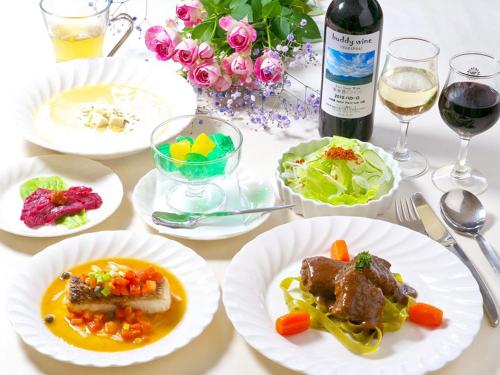 Jídlo a nápoje, Pension Buddy in Kitashiobara