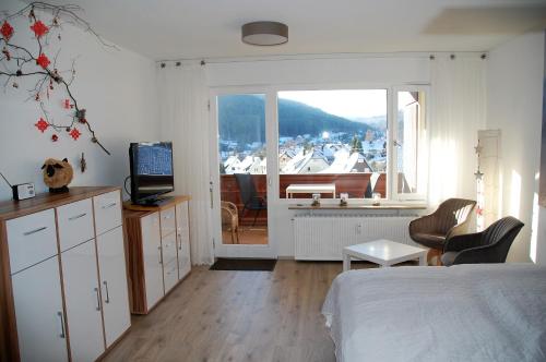 Studio with Balcony