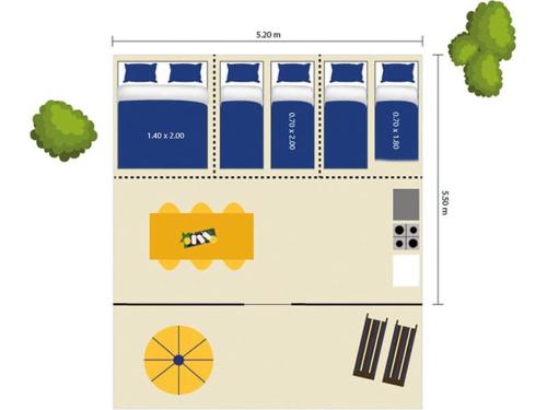 Easyatent Bungalow tent Bijela Uvala