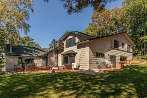 Exterior view, Whitefish Lake Home with Heated Indoor Pool in Crosslake (MN)