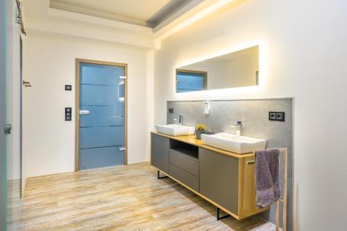 Bathroom, Loft mit Whirlpool Sauna Kino nahe Wolfsburg in Helmstedt