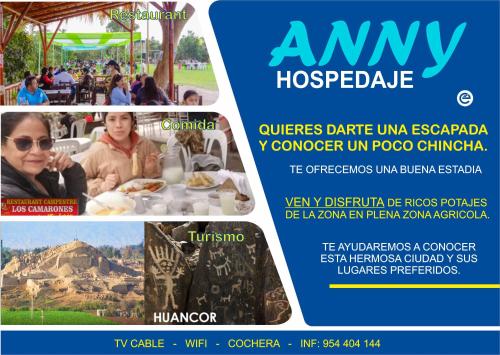 Iekārtas, Hospedaje Anny in Chincha Alta