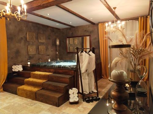 Les Terres d'Aramis: maison d'hôtes à Aramits (64) chambre d'hôte Féas