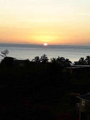 景觀, Studio agréable avec vue sur la mer à Marigot - 30 m² + Jardin. (Studio agreable avec vue sur la mer a Marigot - 30 m² + Jardin.) in 哥西爾