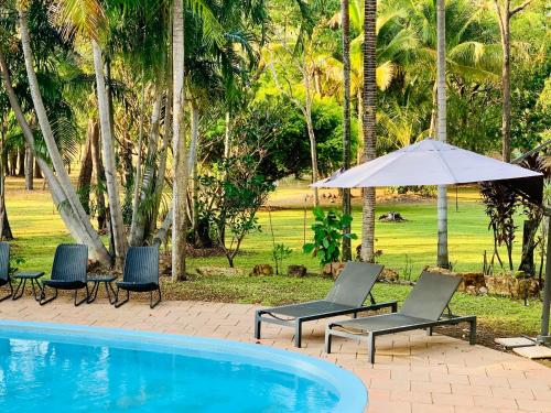 Swimmingpool, Breeze Holiday Parks - Mary River in Mount Bundey