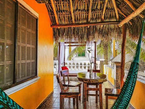 Beachfront Apartment Hacienda del Cuyo in El Cuyo, Mexico