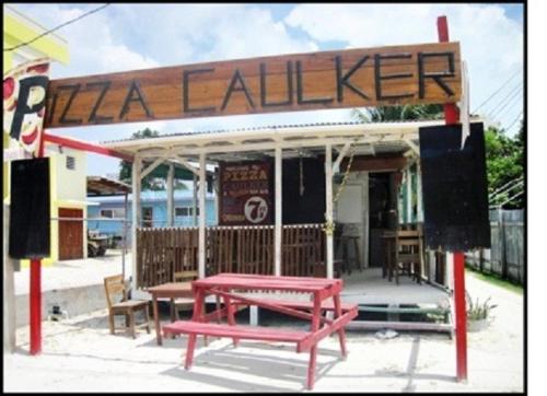 Ресторан, Axios Sun Apartments Caye Caulker in Кей Колкер