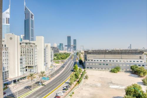 Upscale Studio at Sky Gardens DIFC by Deluxe Holiday Homes, Dubaj (fotografie 7)