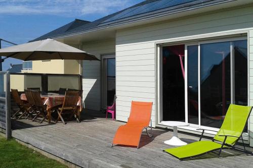 Single storey cottage with sea views, St Nic-Pentrez gîte à louer Pentrez