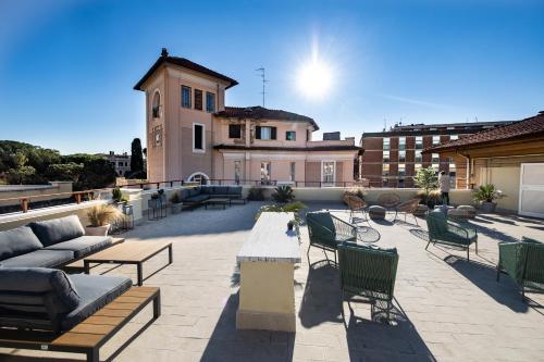 Balcony/terrace, The Cross hotel near Arcibasilica di San Giovanni in Laterano