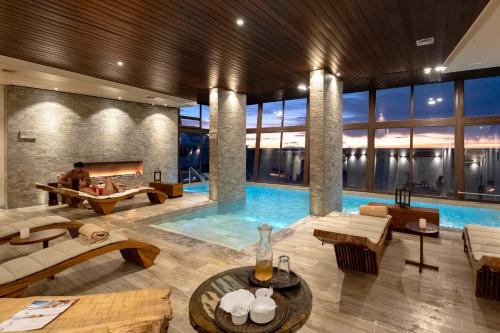 Schwimmbad, Hotel Palacio de Sal in Uyuni