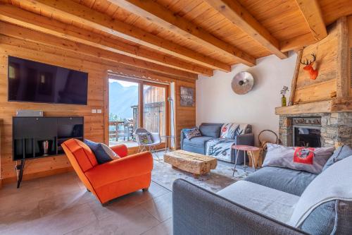 Chalet Solize - Terrasse avec superbe vue - Sauna - Location, gîte - Champagny-en-Vanoise