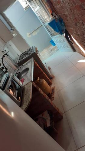 Kitchen, Flat com 1 quarto no centro de Aquidauana in Aquidauana