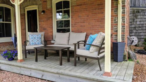 The Front Porch Room of a 140-Year-Old Victorian House