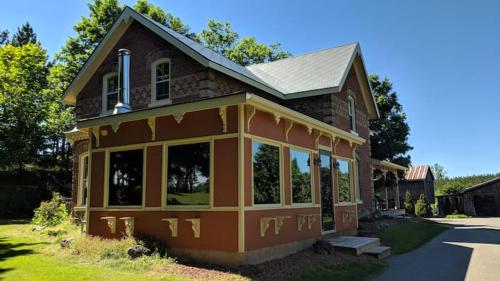 The Front Porch Room of a 140-Year-Old Victorian House