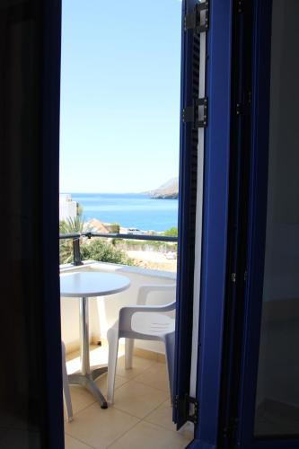 Balcony/terrace, Hotel Stavris in Sfakia