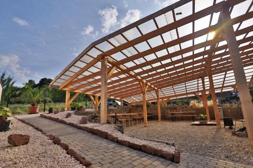 A szálláshely kívülről, Margareta Apartman es Udulohaz in Bogács