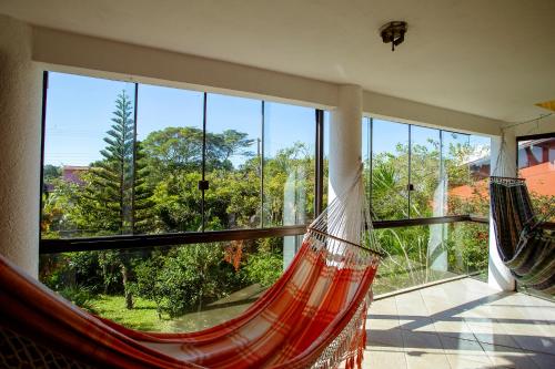Balcony/terrace, Caiowa Floripa guesthouse in Morro das Pedras
