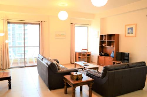 Luxury Escapes - Large 1Bed with balcony and a great marina view in JBR, Dubaj (fotografie 6)