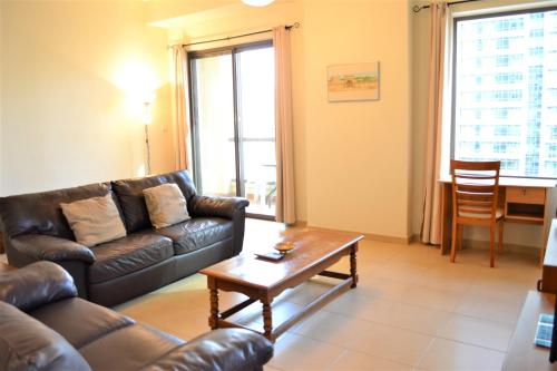 Luxury Escapes - Large 1Bed with balcony and a great marina view in JBR, Dubaj (fotografie 3)