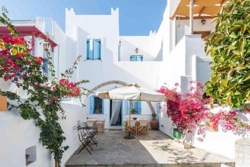 Traditional Two Story House in Galanado Naxos
