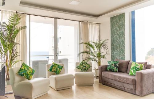A4 Pool&Ocean View Economic&Comfortable 2 Bedrooms Apartment in Manta