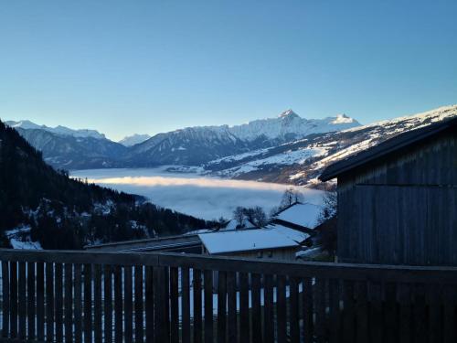 on a quiet location, beautiful, spacious holidayhouse, only for holidays, with a fantastic view, perfect for skiing, walking and hiking