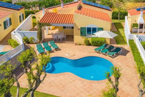 Linardo 2 Villa con piscina y aire acondicionado a 300m de la playa gîte à louer Cala Santandria