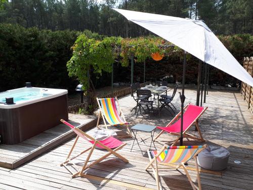 contis SPA gîte à louer Contis-les-Bains