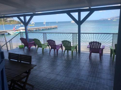 Appartements les pieds dans l'eau in Les Trois Ilets