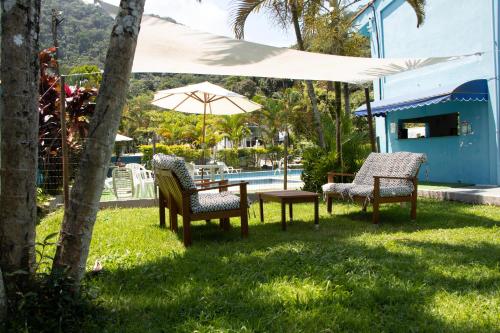 Utsikt, MOVA - Hotel Costa Azul in Ubatuba