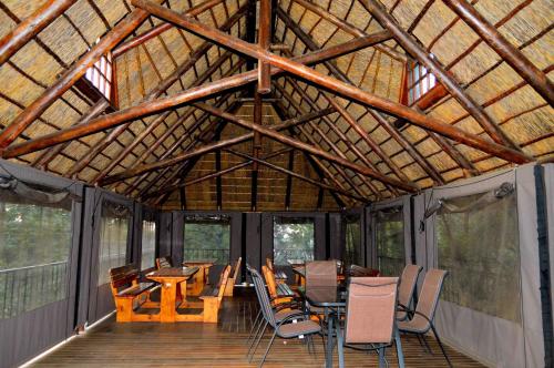 Balkons/terase, Kareekloof Game Farm in Koster