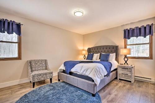Modern East Stroudsburg Home w/ Pool + Fire Pit in Marshalls Creek