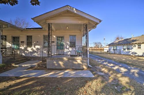 Colorful Tulsa Duplex with Porch Dogs Welcome!