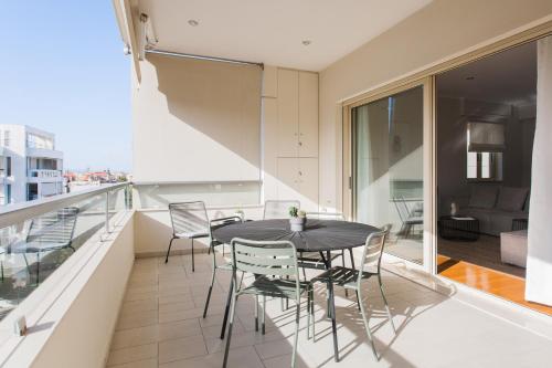 parveke/terassi, Exquisite 2BR Apartment in Agia Paraskevi by UPSTREET in Agia Paraskevi