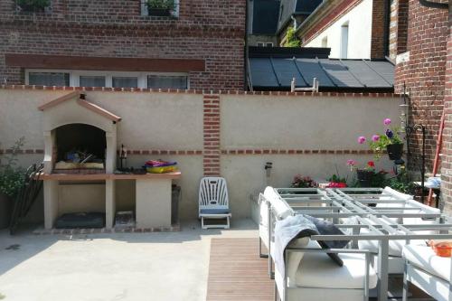 Maison de 4 chambres avec terrasse et wifi a Arques la Bataille