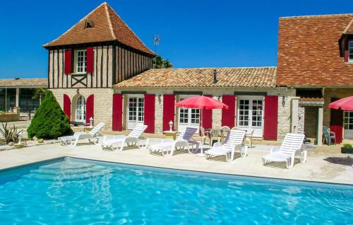 . Villa de 3 chambres avec piscine privee jardin clos et wifi a Gardonne