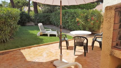Beau jardin sans vis a vis pour ce pavillon T2 mezzanine - 6MDS11