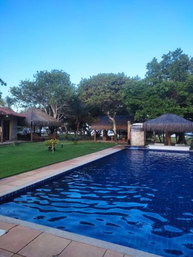Bangalo Duplo com VISTA PARA O MAR com 2 Quartos, acomoda ate 09 pessoas