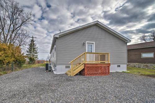 Lakefront Home with Deck, Fishing Dock and Canoe!