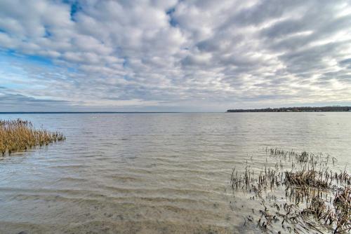 Lakefront Home with Deck, Fishing Dock and Canoe!