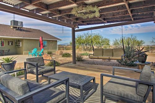 Modern Benson Home with Views about 40 Mi to Tucson - Benson